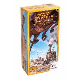 REBEL Gra Colt Express: Konie i Dyliżans
