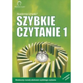 Akademia Umysłu - Szybkie czytanie 1