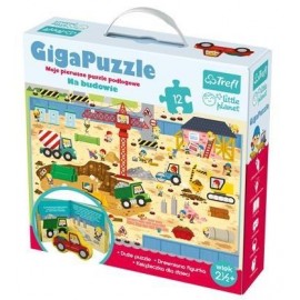 Little Planet - Giga puzzle Na budowie TREFL