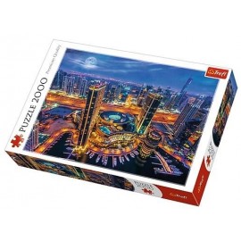 Puzzle 2000 Światła Dubaju TREFL