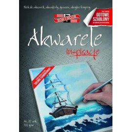 Blok Inspiracje 2 - Akwarele A4/20 arkuszy 320g
