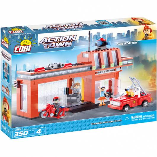 COBI Action Town Depot Straży Pożarnej