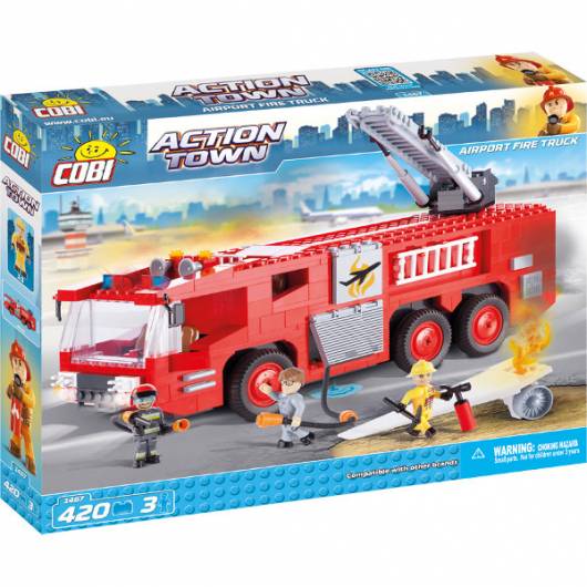 COBI Action Town Lotnisko Fire Truck