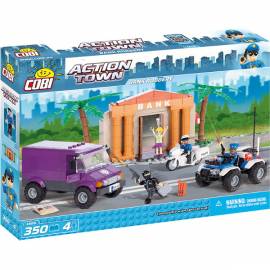 COBI Action Town Napad na bank 350 kl. (1566)