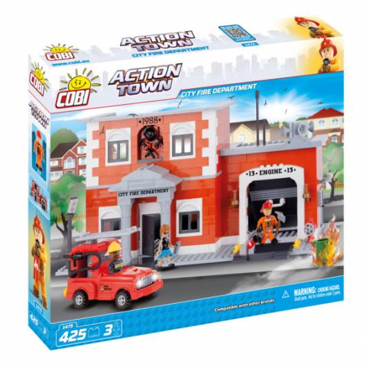 COBI Action Town Mega wóz strażacki