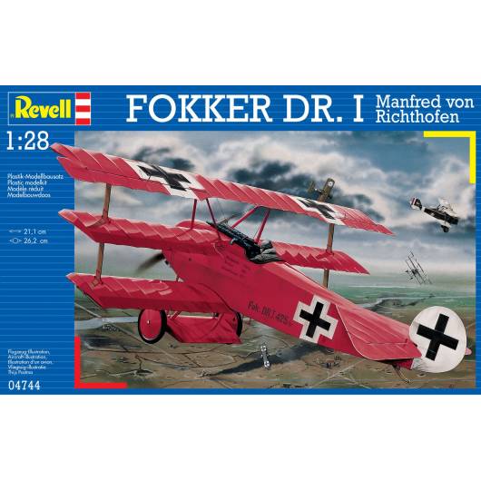 REVELL 1:28 Fokker DR. I Richthofen (04744)
