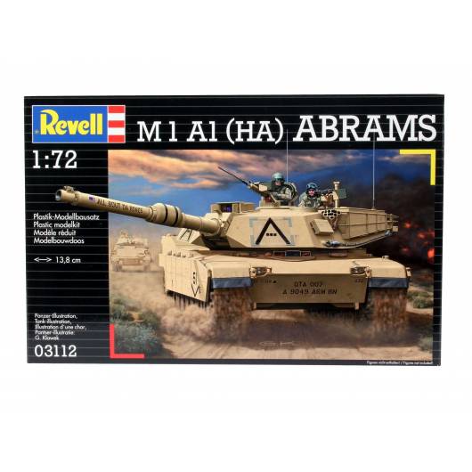REVELL 1:72 M1 A1 (HA) ABRAMS (03112)