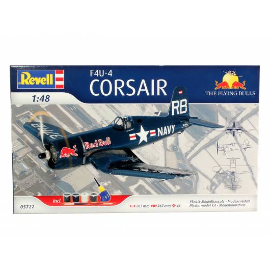 REVELL 1:48 F4U-4 Corsair Flying Bulls (05722)