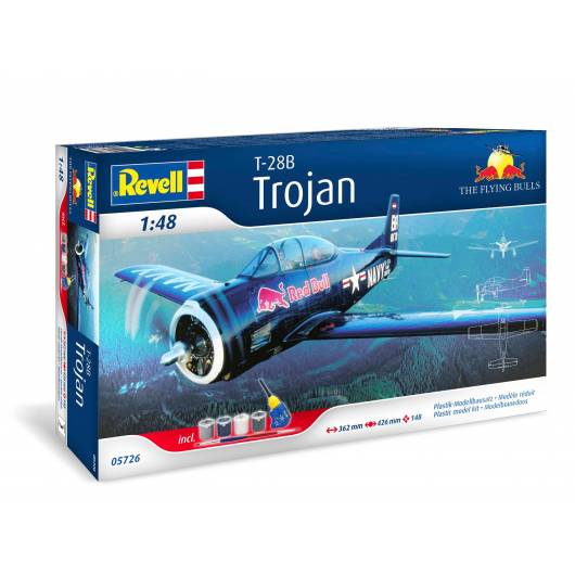 REVELL 1:48 T-28 Trojan Flying Bulls (05726)