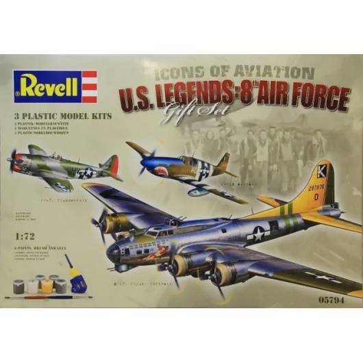 REVELL 1:72 Flying Legends 8th USAAF (05794)
