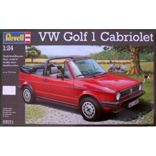 REVELL 1:24 VW Golf 1 Cabrio (07071)