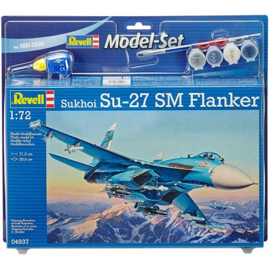 REVELL 1:72 Sukhoi SU - 27 SM Flanker (64937)