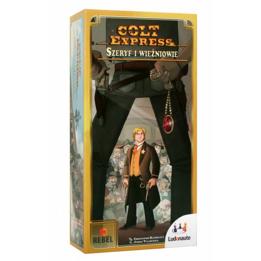 REBEL Gra Colt Express: Szeryf i Więźniowie
