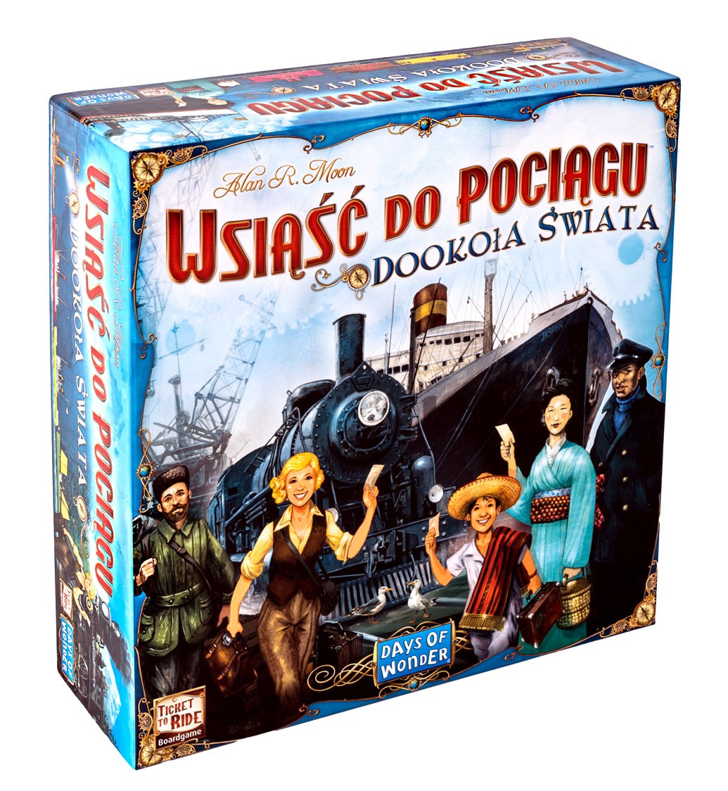 REBEL Gra Wsiąść do Pociągu: Dookoła Świata