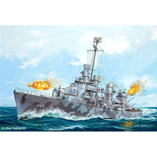 REVELL 1:700 US Navy Fletcher Class Destroyer (05127)