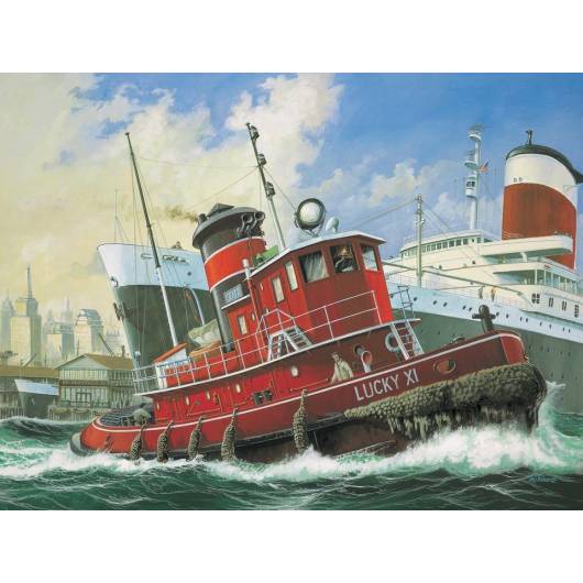 REVELL 1:08 Harbour Tug Boat (05207)