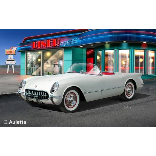 REVELL 1:24 Chevrolet Corvette Roadster '53 (07067)