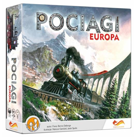 FoxGames Gra Pociągi. Europa