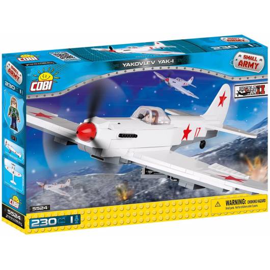 COBI Yakovlev Yak-1 - radziecki samolot myśliwski 230 kl. (5524)