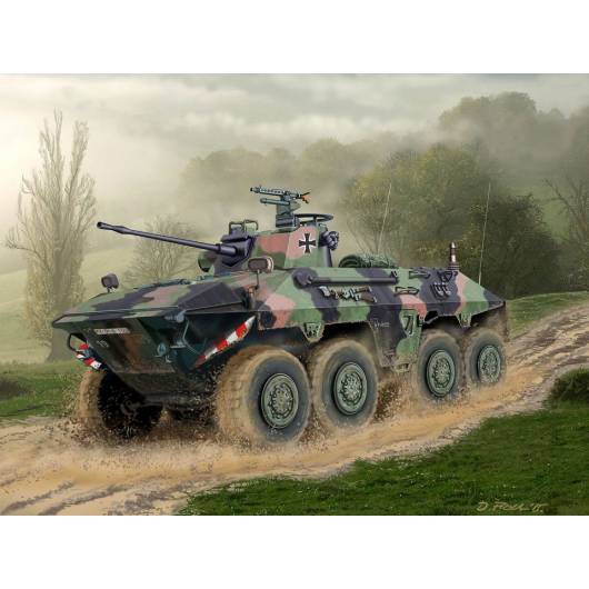 REVELL 1:72 SpPz 2 Luchs - niemiecki bojowy wóz rozpoznawczy (03208)