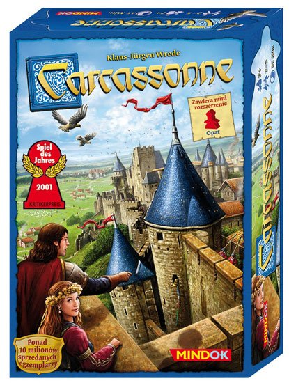 Mindok Gra Carcassonne (druga edycja polska)