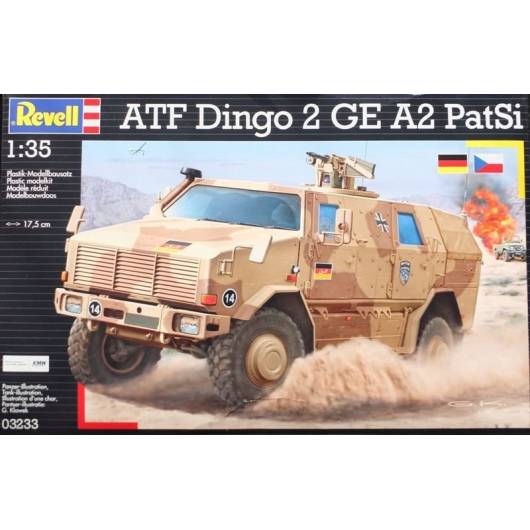 REVELL 1:35 ATF Dingo 2 GE A2 PatSi - niemiecki wojskowy pojazd piechoty (03233)