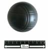 Boule 6 szt. srebrno-czarne w welurowym etui (HG)