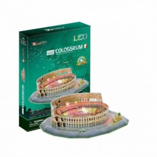PUZZLE 3D Koloseum (Światło) 185 el.