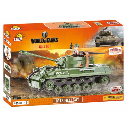 COBI Mała Armia World of Tanks M18 Hellcat 465 kl. (3006)