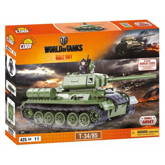 COBI Mała Armia World of Tanks T-34/85 425 kl. (3005)