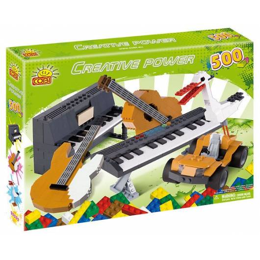 COBI Creative Power Pianino, bocian 500 kl. (20502)