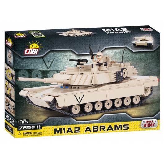 COBI M1A2 Abrams - amerykański czołg podstawowy 1:35 765 kl. (2608)