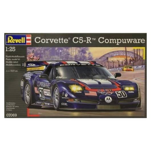 REVELL 1:25 Corvette C5-R Compuware (07069)