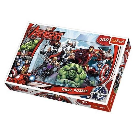 Puzzle 100 - Avengers. Do ataku TREFL