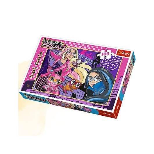 Puzzle 100 Barbie superagentka TREFL