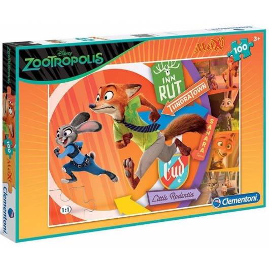 Puzzle 100 Maxi Zwierzogród