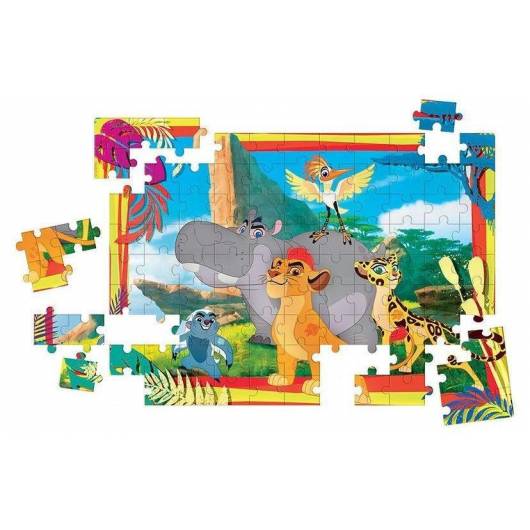 Puzzle 100 Maxi Kól Lew - Lwia Straż