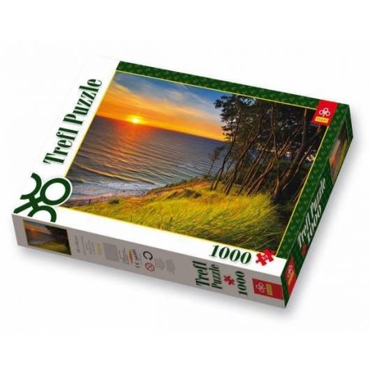 Puzzle 1000 Bałtyk o zachodzie słońca TREFL