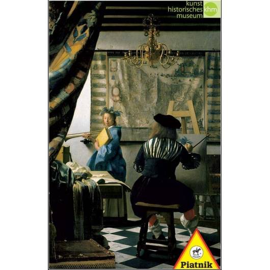 Puzzle 1000 - Vermeer, Alegoria malarstwa PIATNIK