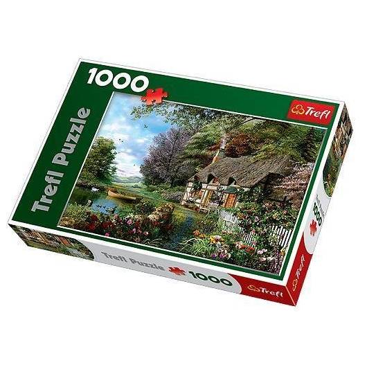 Puzzle 1000 Uroczy zakątek TREFL