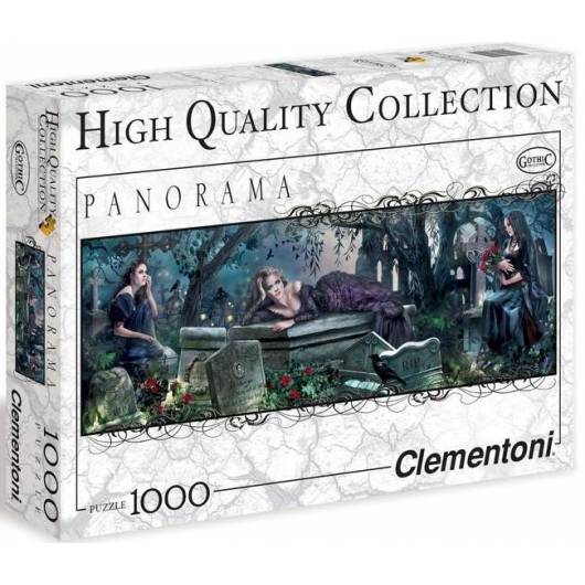 Puzzle 1000 HQ Panorama Cmentarz