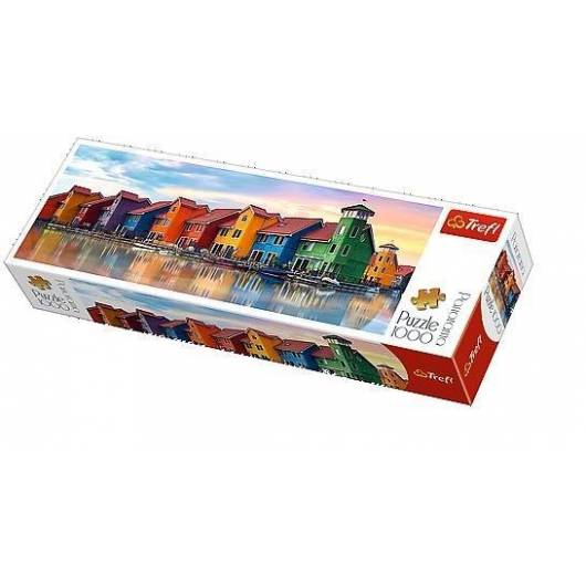 Puzzle 1000 Panorama - Groningen Holandia TREFL