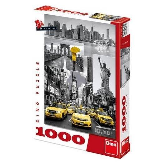 Puzzle 1000 Nowy York kolaż DINO