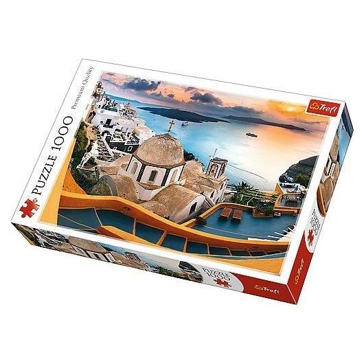 Puzzle 1000 Bajkowe Santorini TREFL