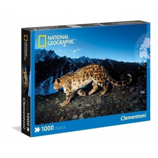 Puzzle 1000 National Geographic Lampart