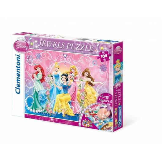 Puzzle 104 Księżniczki Ozdoby 3