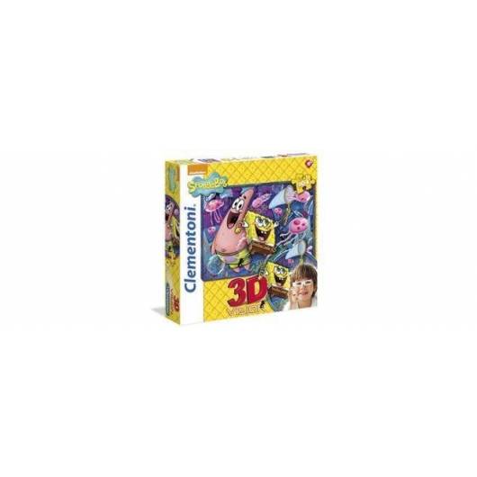 Puzzle 104 3D Vision Sponge Bob