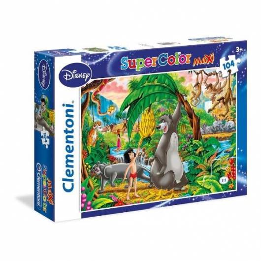 Puzzle 104 Maxi Księga Dżungli