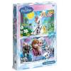 Puzzle 2x60 Kraina Lodu