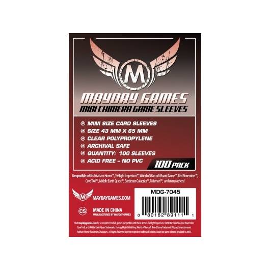 MAYDAY Koszulki Mini Chimera (43x65mm) 100